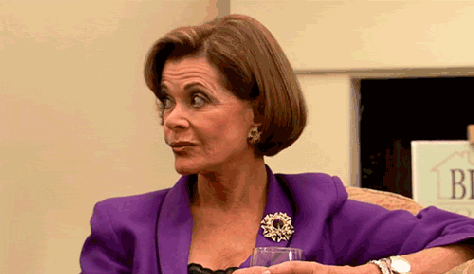 Mean Lady judging arrested development gif
